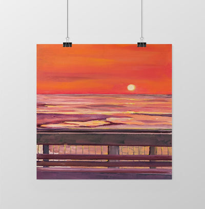 Dog beach Sunset, Del Mar - Sunny-Creek-Studios